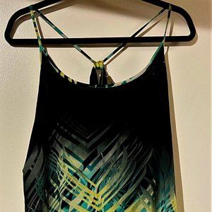 Penningtons  Green & Black Floral print Tank Top